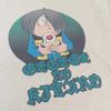 Small Planet Gegege no Kitaro T-Shirt, Green, Size L