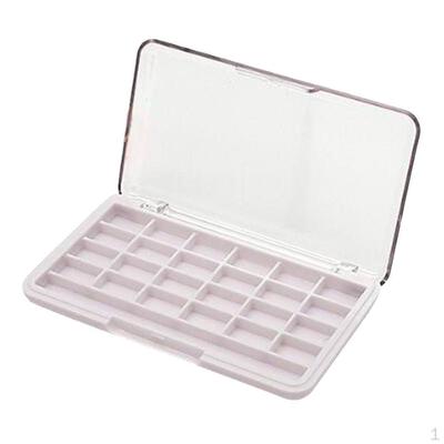 24 Prázdná mřížka DIY Puder Třpytivá tvářenka Líčení očí