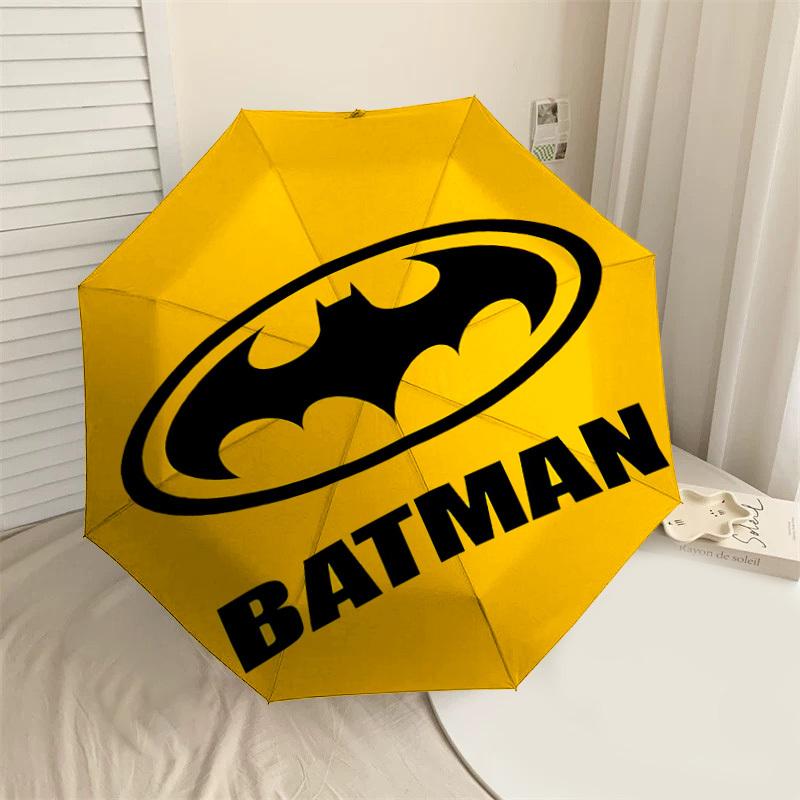 

1PC Warner batman batman Automatic Open/Close Umbrella with Windproof, 86-Rib Sturdy Canopy, Durable Ribs1303A