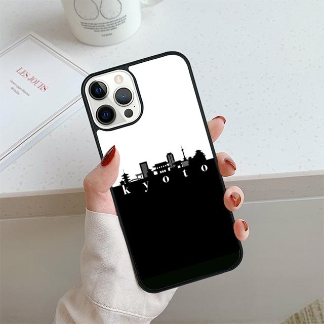 Kyoto Japan Old Capital Phone Case For iPhone 17 Air 14 15 16 16e 13 12 Max Cover For Apple 11 Pro Max Plus Coque