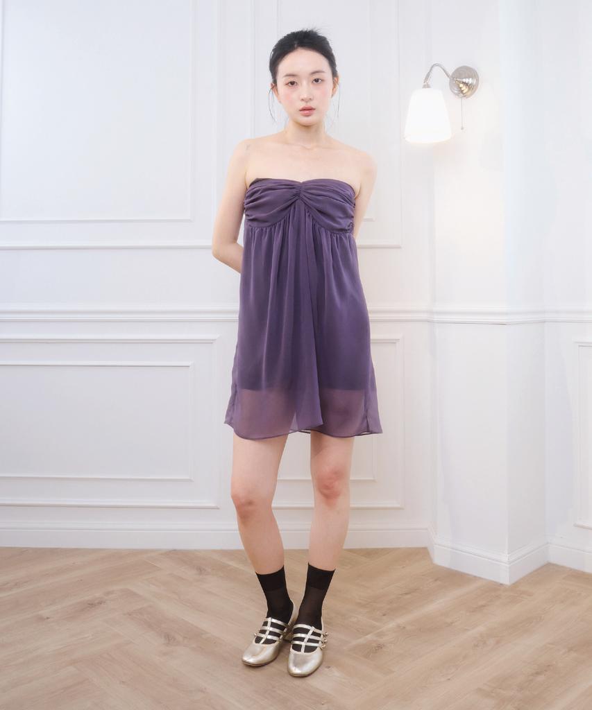 Beliar Lola Mini Dress Purple