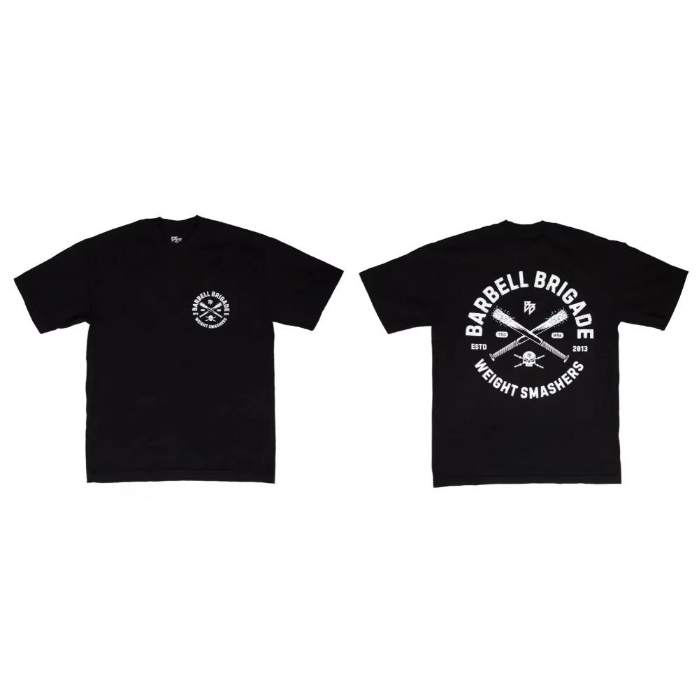 

Футболка Barbell Brigade WEIGHT SMASHERS для мужчин с коротким рукавом для фитнеса, бега, спорта, спортзала, унисекс, свободные топы для тренировок XXXXXL синий