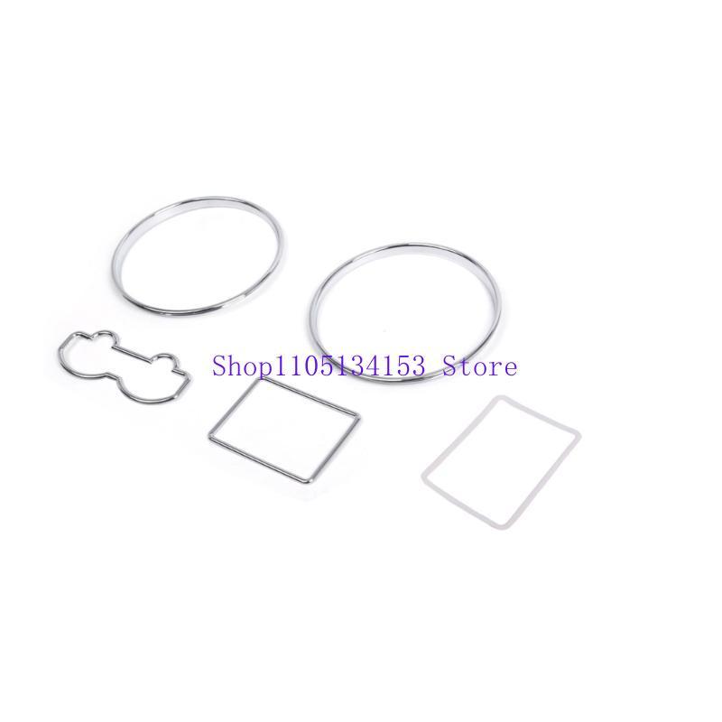 Hg89 Speedometer Dashboard Gauge Rings Trim Speedometer Bezel Trim Automotive Interior Accessories for MKIV 97-03