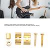 10Sets Metal Material Guitar String Retainer With Mounting Screws Guitar String Tree  For Guitar