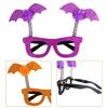 Halloween Theme Eyeglasses Festival Eyewear Holiday Party Spoof Bat Wing Glasses Adult Kids Costume Accessories