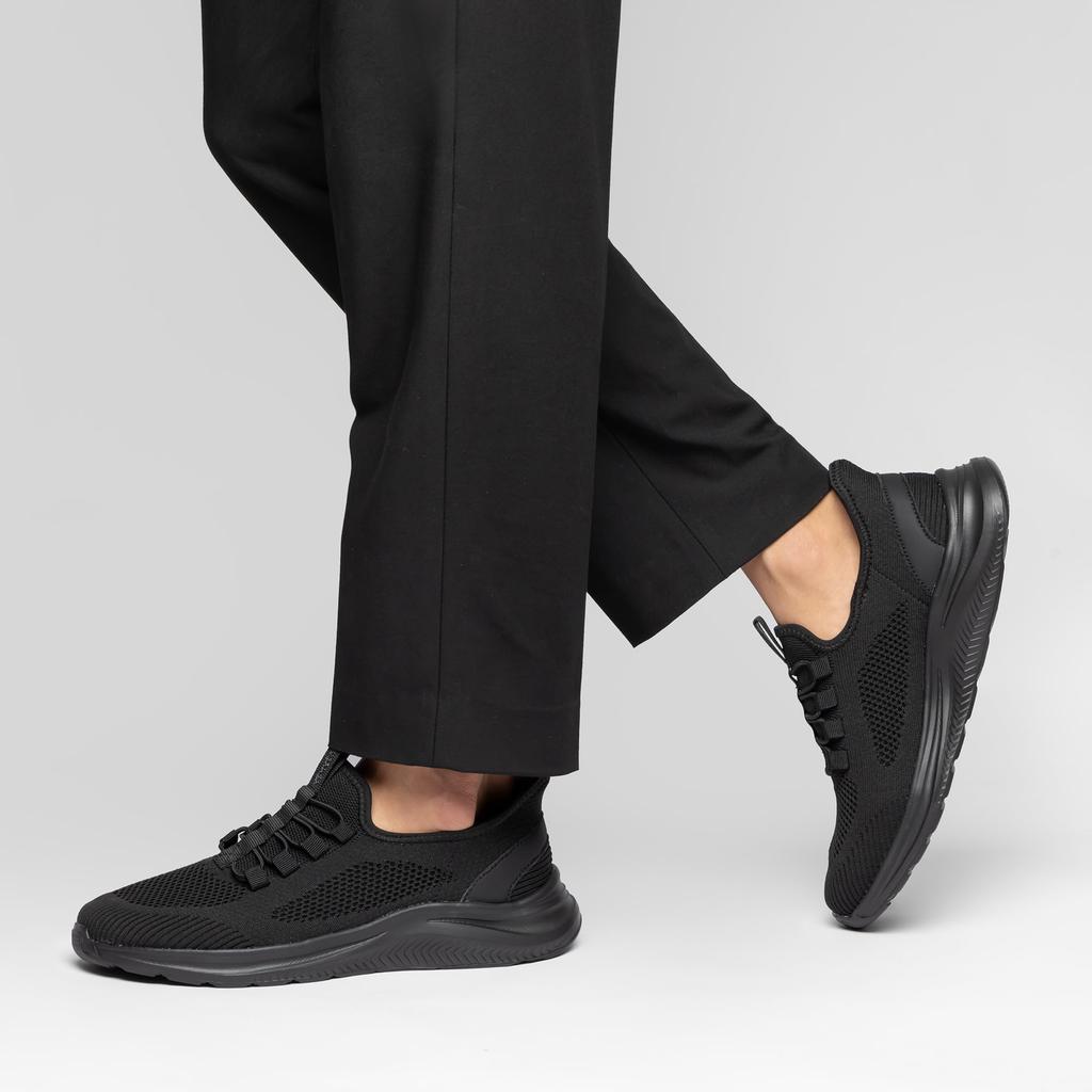 Foxsense Sneaker zum Anziehen während Laufschuhe für Herren und Sport Laufen Bequemste Lässig Schnürlos Leichtgewicht Pendeln Einfaches Gehen Arbeit