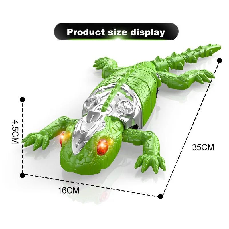Non-Toxic Spider And Gecko Remote Control Toy Climbing Robot Car With Led Eyes Animal-Shaped Toy Electric Halloween Toy For Children.