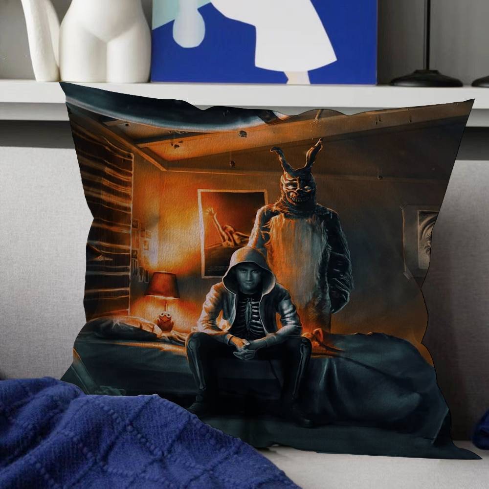 Movie Donnie Darko Office Cushion Pillowcase Car Cushion Cover45X45CM Lumbar Pillowcase Sofa Pillowcover