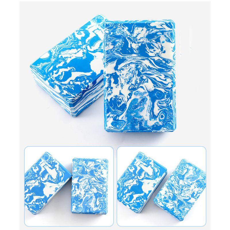 2Pcs Camouflage Yoga Block Gymnastic Soft Brick EVA Brick Exercise Body Building Fitness Equipment Home Dropship