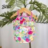 Breathable Dog Clothing Floral T-Shirt Sleeveless Girl Shirt