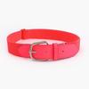 Adjustable Holes Baseball Belt Elastic Design Youth Adults Comfortable Stretch Strap Waistband Faux Leather Belt Sports Accessory