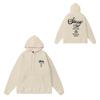 Mens Oversized Hooded Sweatshirt With Letter Print Heavyweight Cotton Winter Streetwear Style