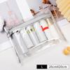 Zipper PVC Organizer Pouch For Passport Coins Keys Lipsticks Cards Earphones Compact Travel Storage Case
