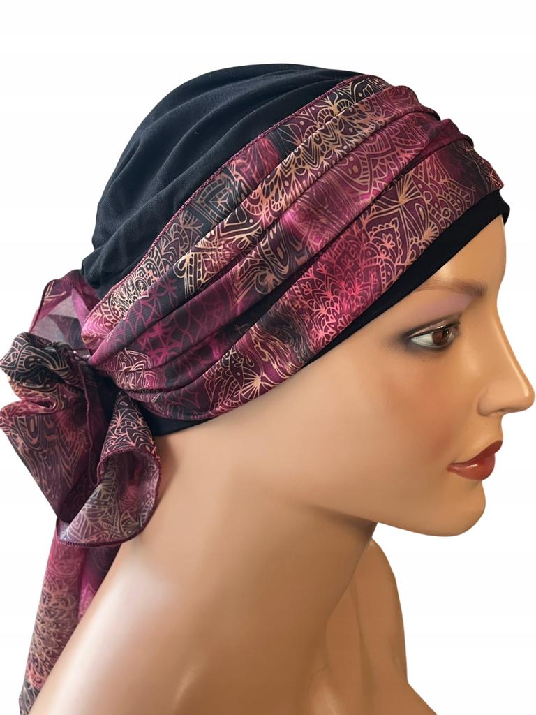 Turban Damski Wera 05-533 Chusta Na Wiosnę I Lato Także Po Chemioterapii