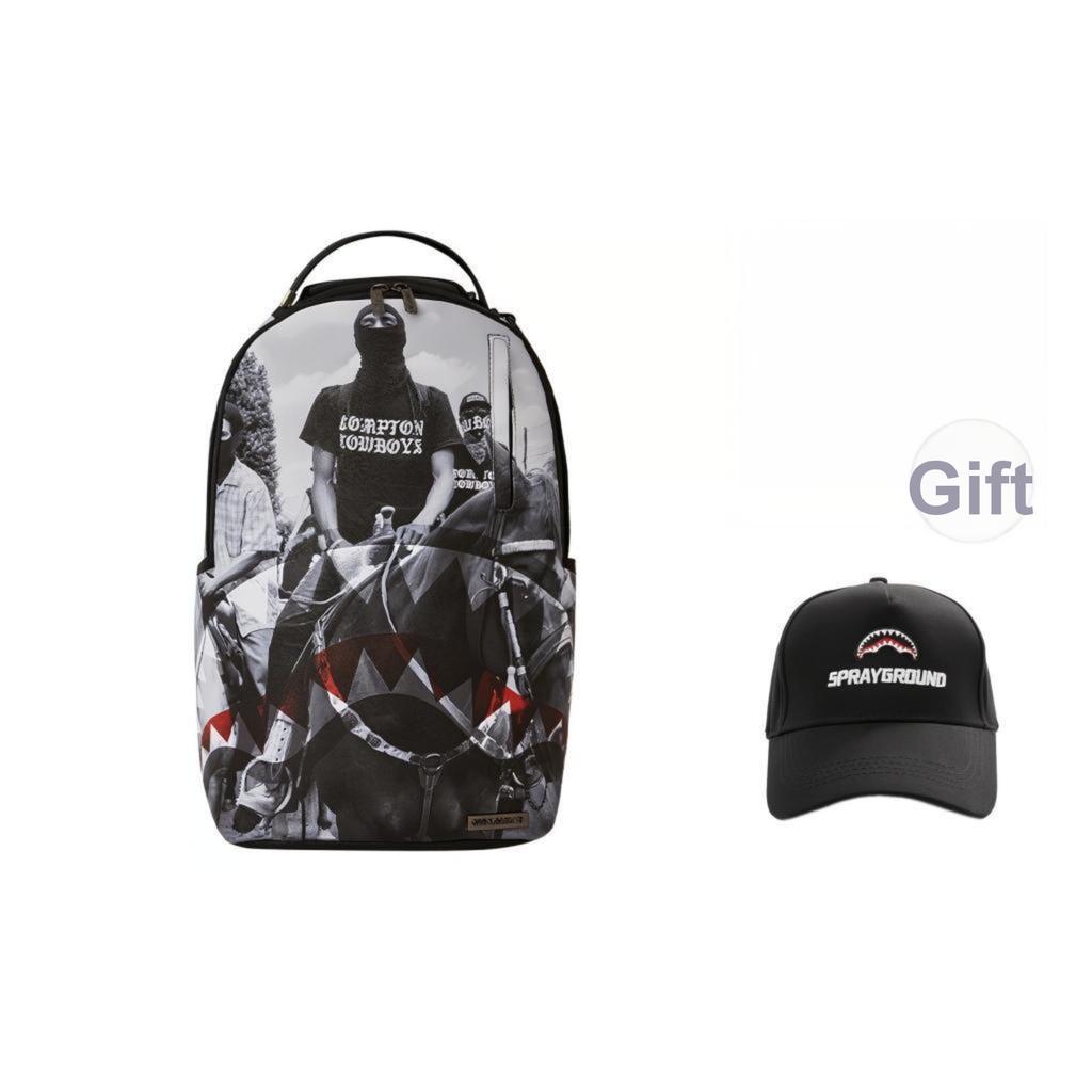 New SPRAYGROUND PVC Backpack Regular Unisex Black W1035706