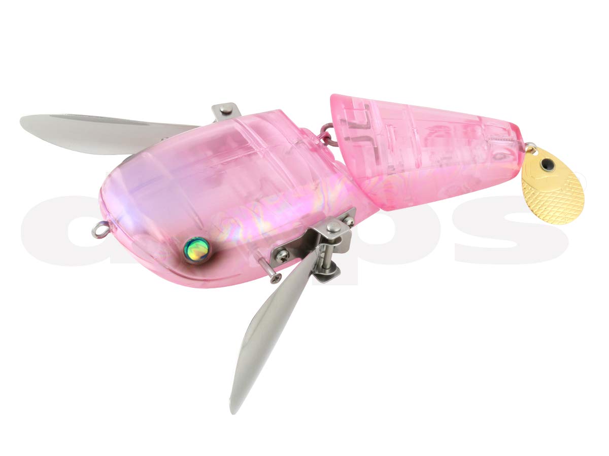 

Depth Bass Lure NZ Crawler Jr. #11 Pink Scale