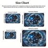 Dandelion Constellation Galaxy Rug, Starry Sky Area Carpet for Living Room Game Room Bedroom, Non-Slip Floor Mat Home Decor