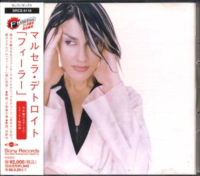 CD MARCELLA DETROIT - Feeler SRCS8118 Sony Records 1996 Japan Dance & Electronica Used