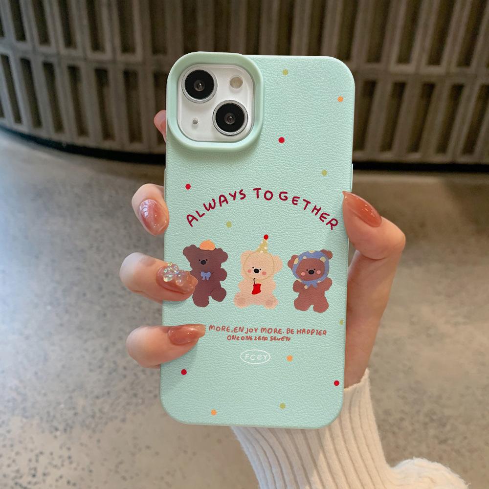 

Парти Мишка Подходит для Apple 16 Мобильный Чехол IPhone 15/14plus Веселый 13promax Милый 12 Apple xs