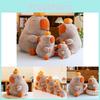 Capybara Persimmon Cartoon Plush Doll Childrens Birthday Gift Home Decoration