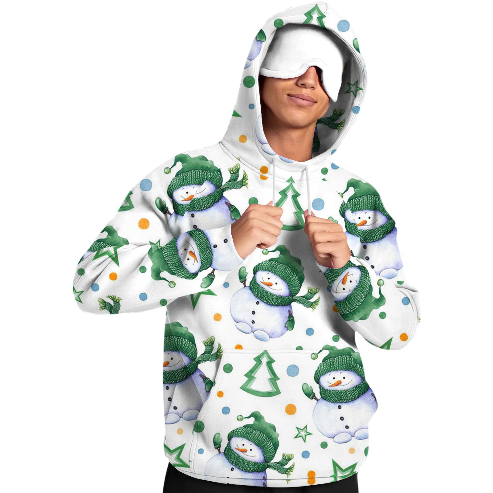 

Мужская флисовая толстовка, повседневная, с длинным рукавом XXL зелёный