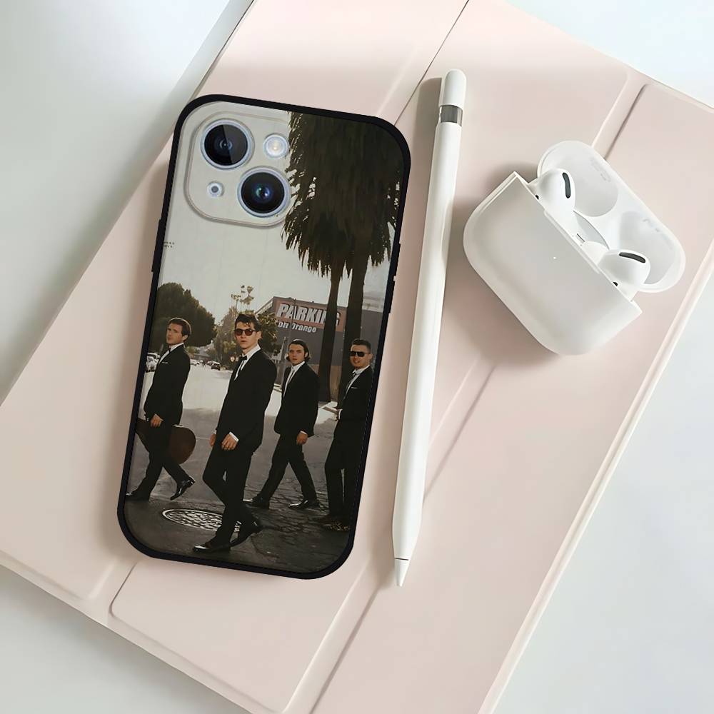 Monkeys Rock Bands Black Phone Case That Fits For IPhone 17,16,15,11,13,14 Pro Max,Plus,X,Xr,Xs Max,13Mini