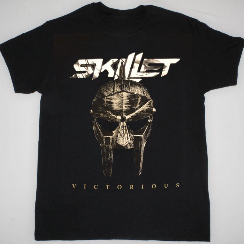 Skillet - Victorious - Christian Concert Tour Black All Size Gift Shirt Unisex T-Shirt S