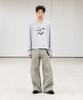 BEGIN202 Rubo Twist Pants [Ash Gray]
