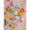 Yhpup Y2K Enamel Fruit Cherry Shell Fish Heart DIY Accessories Pendants Making Necklace Bracelet Stainless Steel Jewelry Gift