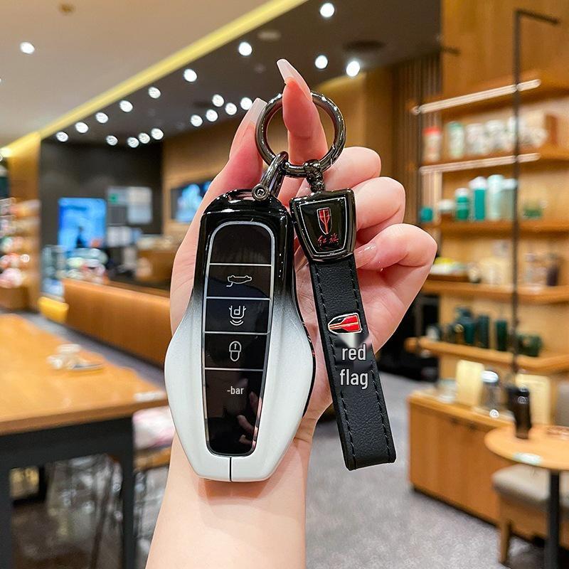 FAW Hongqi HS6 PHEV 2026 Smart Hybrid Key Cover with Metal Buckle