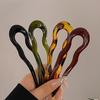 Ancient Style U-Shaped Hairpin for Women - Elegant Bun Accessory