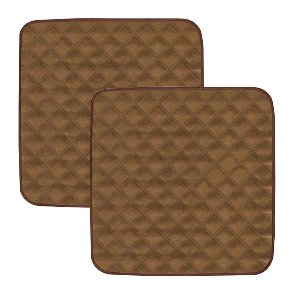 

2 шт. 56*53 см подушка для стула съемная минималистичная дышащая подушка для сиденья эргономичная пена с эффектом памяти для домашнего дивана протектор кофейный