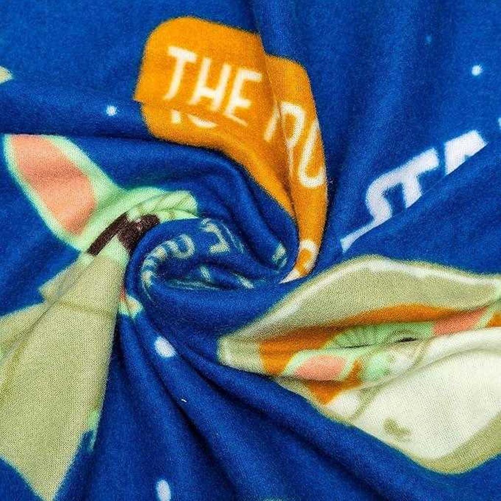 Star Wars The Mandalorian Fleece Baby Yoda Blanket