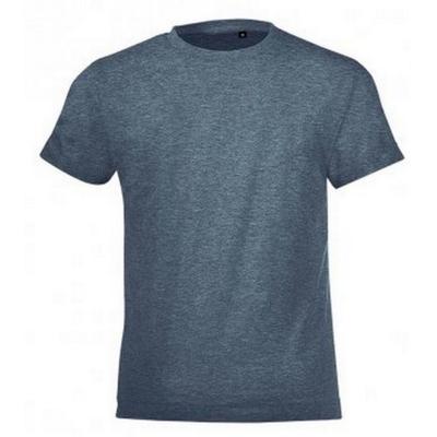 Childrens/Kids Regent Short Sleeve Fitted T-Shirt