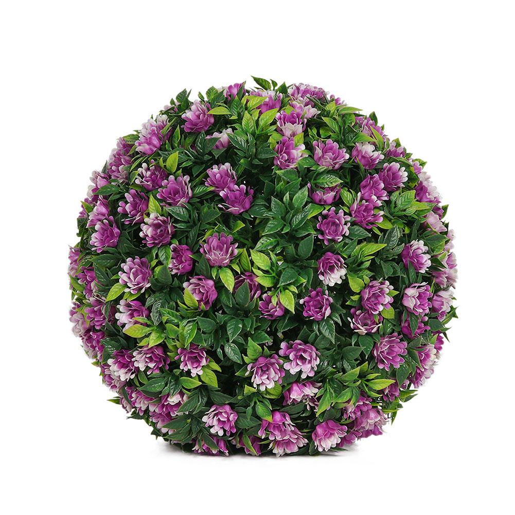 Künstliche Blumenbälle Grasball Grüne Pflanze Kunstrasen Landschaftsgestaltung Baum Schuppendach Hausgarten Hochzeit Deckenhänge-Dekoration