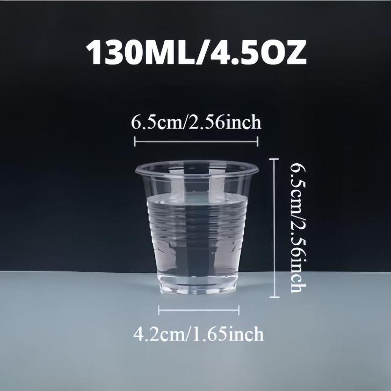 

50/100PCS Disposable Clear Plastic Cup Outdoor Picnic Plastic Cup Beverage Coffee for Birthday Party Wedding Camping Supplies 50PCS
