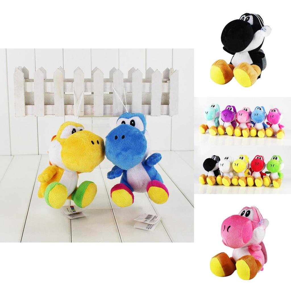 Encantador Peluche Yoshi Joeut de Super Mario Bros de 18 cm Juguete de Peluche Perfecto Para Niños Pequeños
