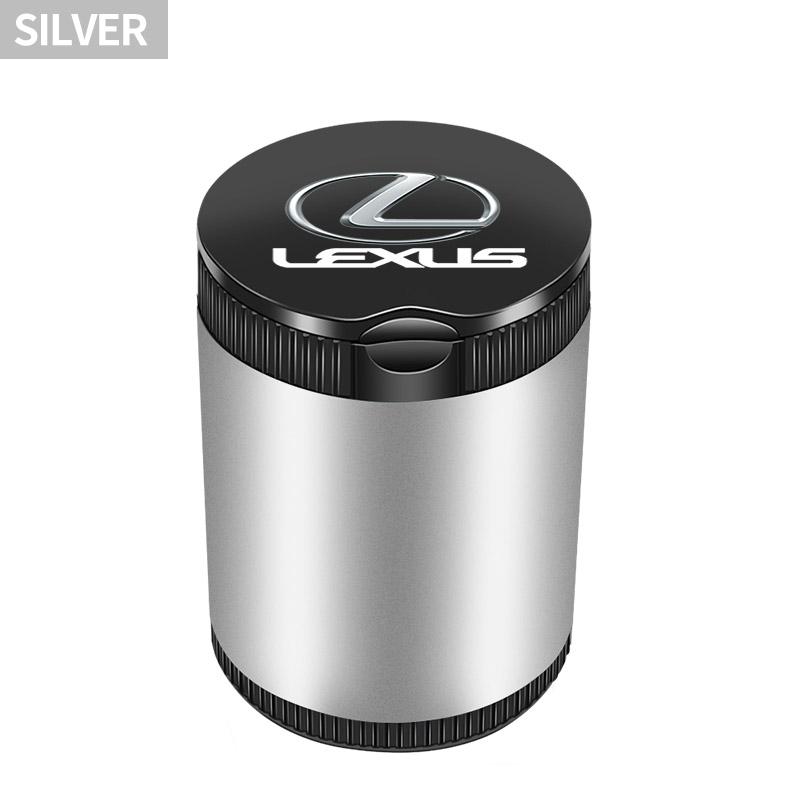 Portable Car Metal Ashtray Car Ashtray Cup Holder Decor For Lexus F SPORT LBX NX RX 350h 450h ES UX 300e GS GX IS LS LX CT LC