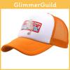 Comfortable And Stretchable Red Curved Bill Bubba Gump Shrimp Hat Perfect For Various Lifestyles