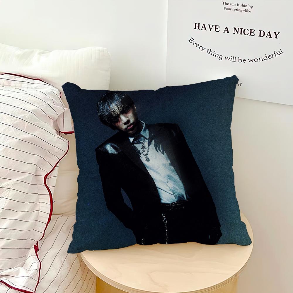 Hot Singer D-DPR Ian Saint Pillow Case Sofa Living Room Bedroom Headboard Backrest Cushion Square Cushion Nap Time