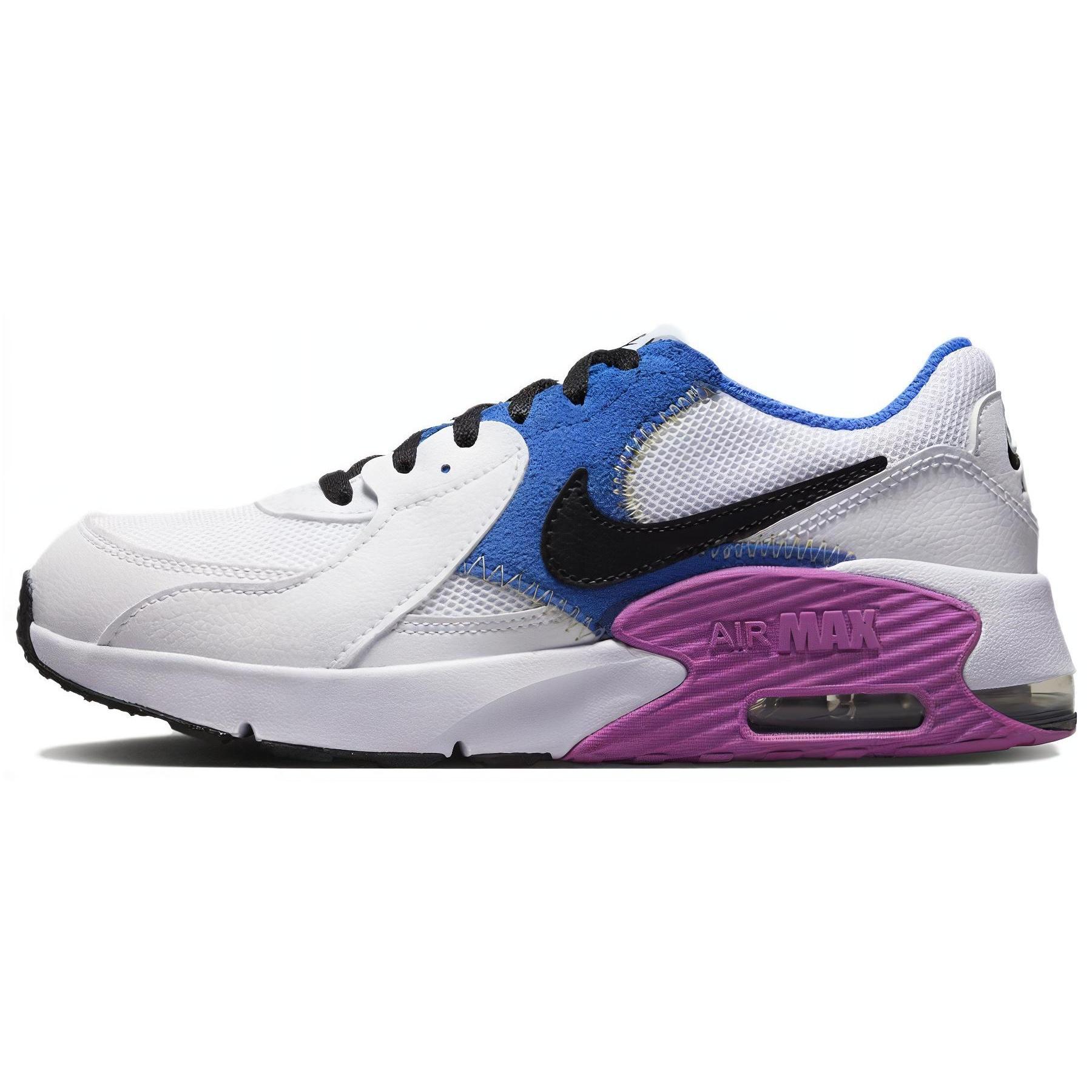 (GS) Nike Air Max Excee  White Royal Fuchsia  Kids  CD6894-117 EU 40
