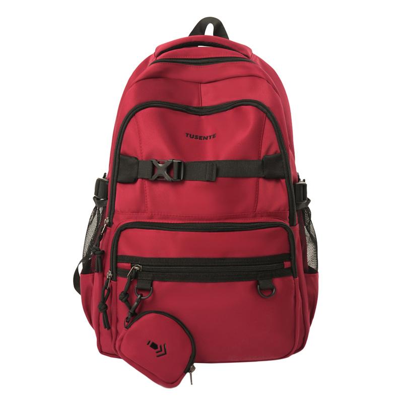 Junior High School Student Schoolbag Colored Large Capacity Backpack Campus Computer Backpack