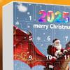 Advent Calendar Santa Claus Flying Dragon Design 24-Day Countdown Festive Family Activity Calendar Festive Atmosphere Enhancer