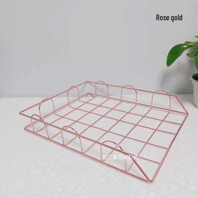 

Iron Art Multi-Layer Metal Document and File Holder for Desktops