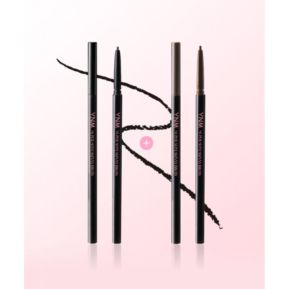 

Ynm [2 Pack] Super Slim Skinny Brow 2color 02 brown/02 brown