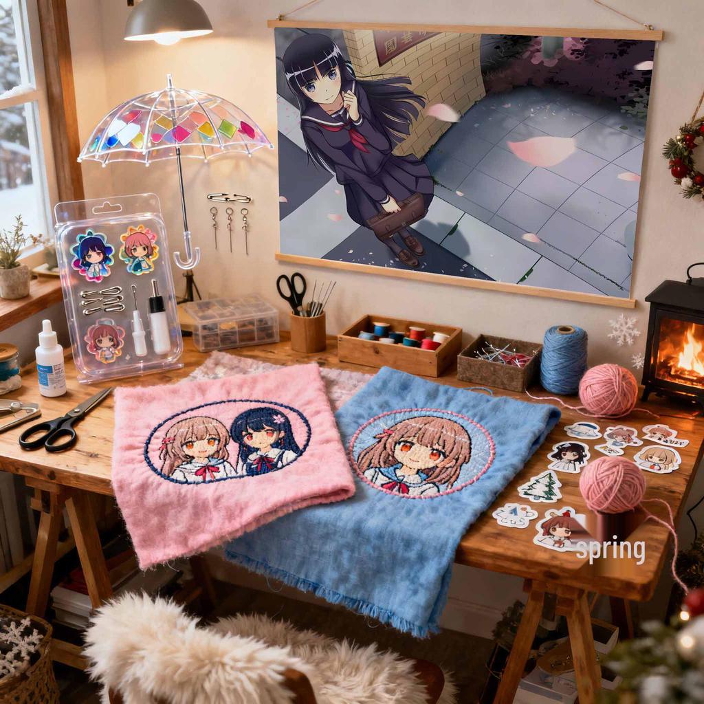 My Sister Can't Be This Cute - Romance Anime Aesthetic Poster, Self-Adhesive Wall Sticker