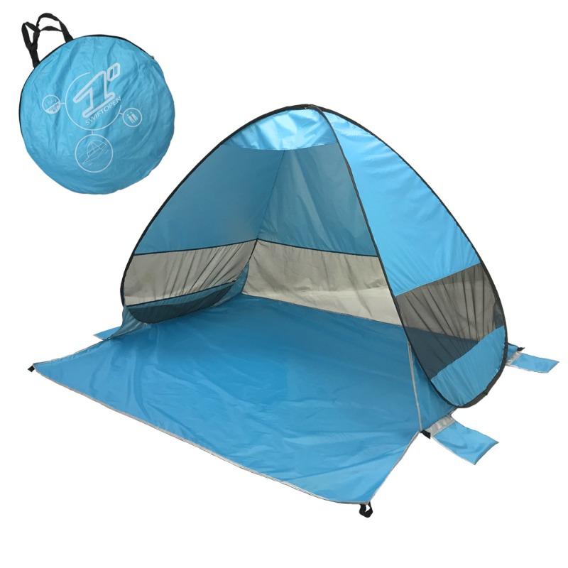 Quick Set Up.pop Up Beach Tent Portable Sun Shade Shelter Outdoor Camping Fishing Canopy,camping Accessories,sturdy Construction