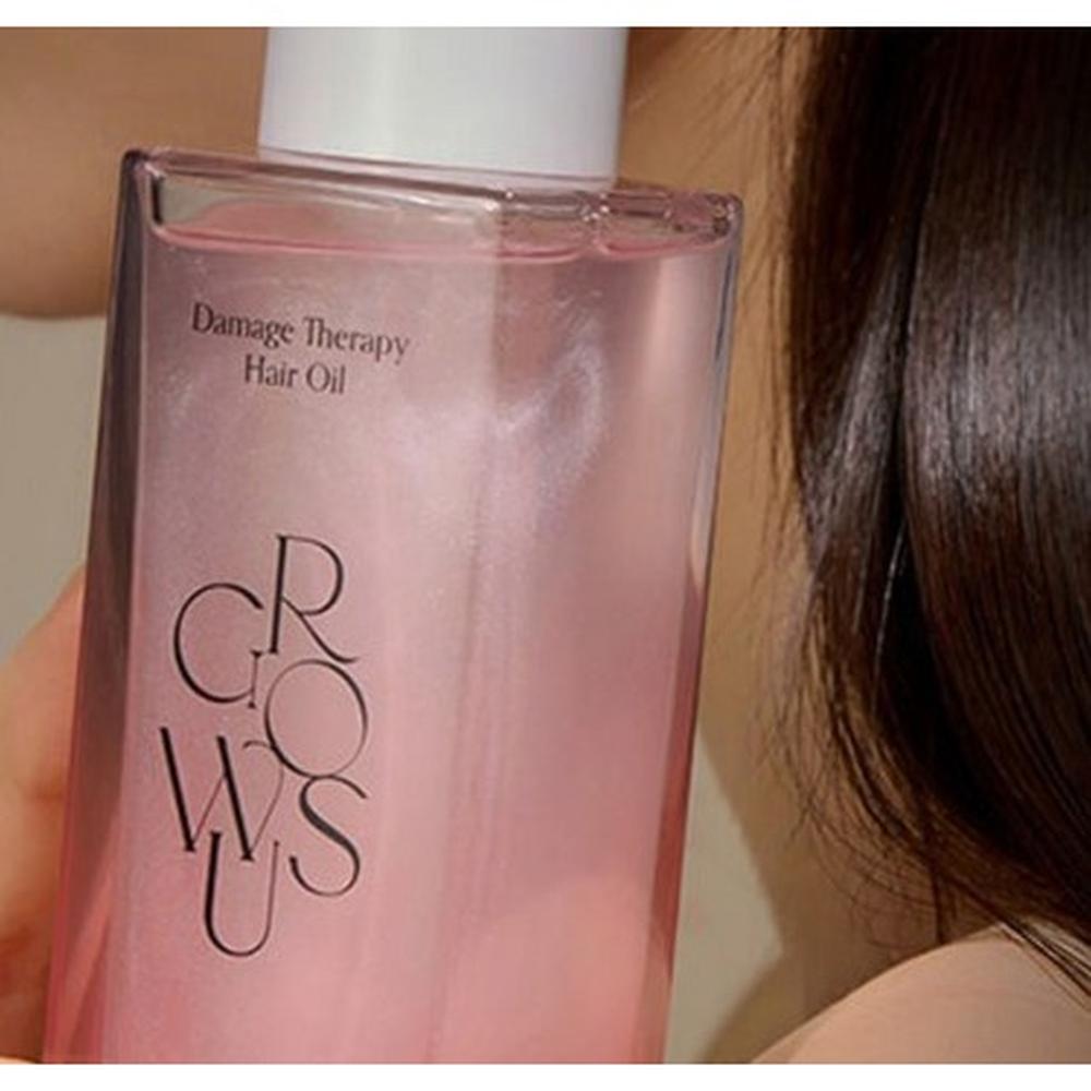Growus Damage Therapy Hair Oil 65ml – Hair Nourishing, Shine Boost, Korean