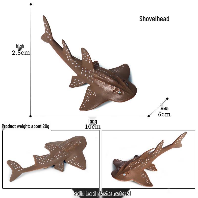 Children's Cognitive Toy: Giant Manta Ray, Stingray, Batfish, Sunfish Figurine