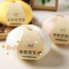 100g/roll 8-strand Hand Woven Cotton Yarn Medium Coarse Milk Cotton Hand DIY Woven Hat Sweater Doll Yarn Ball Soft Anti Pilling